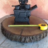 stufa in ghisa artigianale