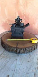 stufa in ghisa artigianale