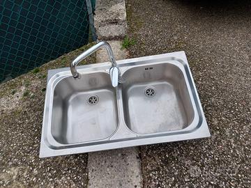 lavandino 79cmx50 cm con sue vasce