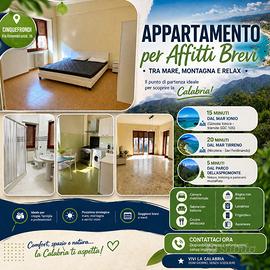 Appartamento per affitti brevi tra mare e montagna