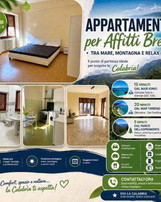 Appartamento per affitti brevi tra mare e montagna