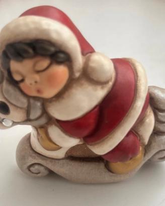 Thun “bimba di Natale su  cavallo a dondolo “