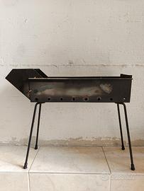 Fornacella in ferro per arrosticini e barbecue