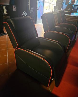 Poltrona Reclinabile Relax – Stile Cinema Gaming