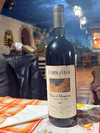 Vino rosso di montalcino 1992