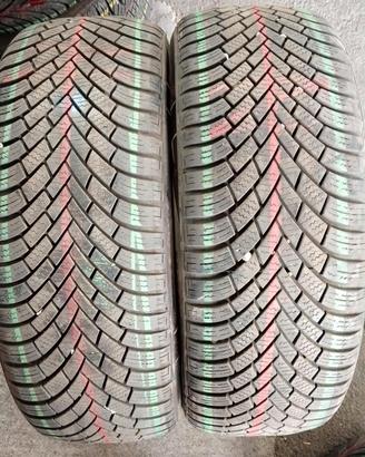 Coppia pneumatici usati 205/55R16 invernali 