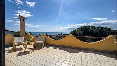 Semindipendente con cortile e doppia terrazza