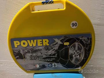 Catene da neve Power X nuove mai usate 9mm