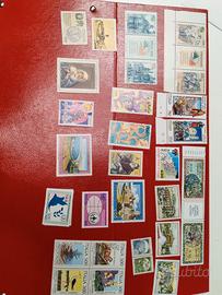 Lotto francobolli 1985