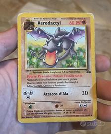 Pokemon Vintage  Aerodactyl 16/62 RARA Fossile ITA