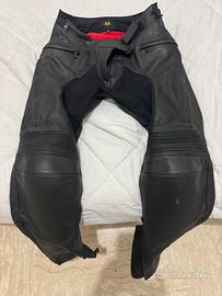 Pantalone da moto in pelle