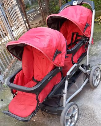 Passeggino gemellare +ovetto