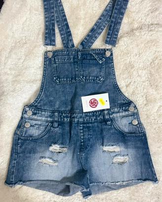 Salopette in jeans - Bambina