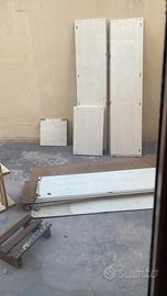 ante e ripiani armadio riutilizzabili