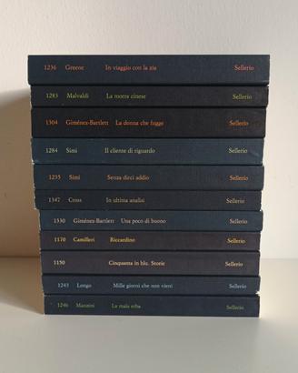 11 Libri Sellerio Nuovi 