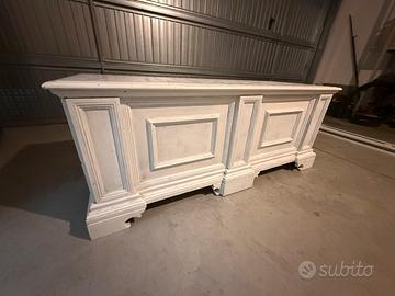 Cassa panca mobile  contenitore shabby  da interno