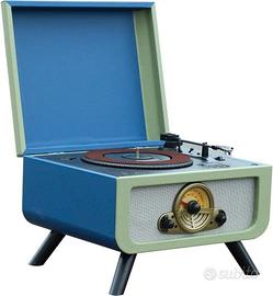 Impianto stereo hi fi giradischi radio CD mp3 