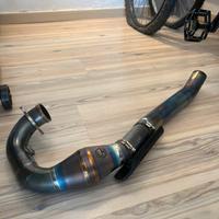 Collettore e terminale ktm 690