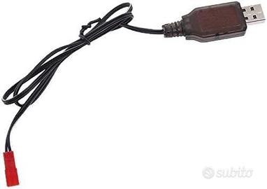 Caricatore USB 7.2V JST 2P NiMH Ni-Cd RC
