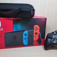 Nintendo switch   32 Gb con Joycon Rosso e Blu