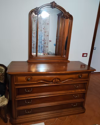 Camera da letto in legno