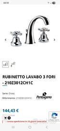 rubinetto 3 fori 