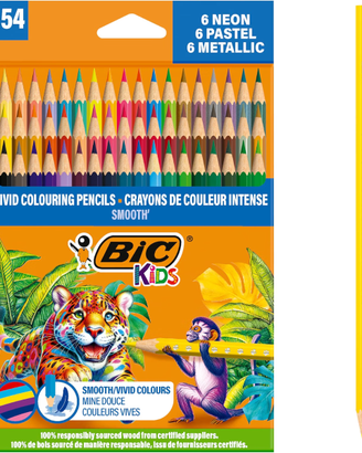 Matite per colorare BIC Kids