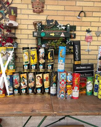 Collezione 36 scatole vintage originali liquori