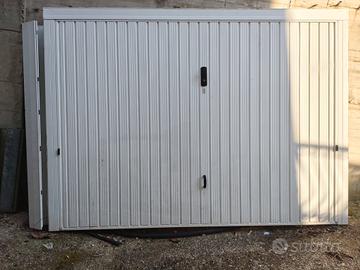 porta basculante garage bianco lucido