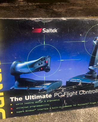 Joystick vintage fly simulator Saitek x36