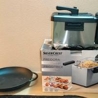 Friggitrice Silver Crest Come Nuova + Padellone