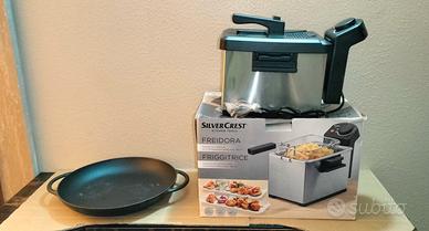 Friggitrice Silver Crest Come Nuova + Padellone