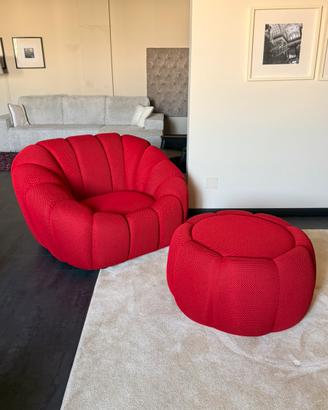 Pouf rosso
