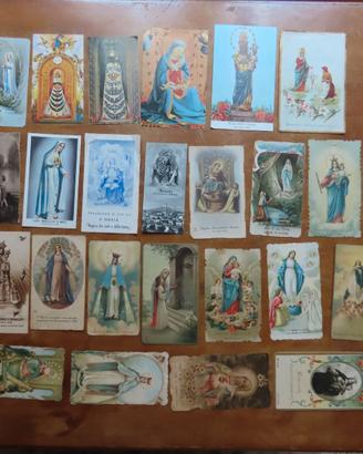 Beata Vergine Maria lotto 24 pezzi (S4)
