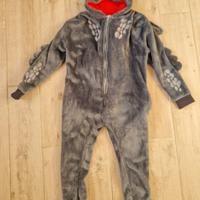 costume carnevale bambino 6-8anni, drago.