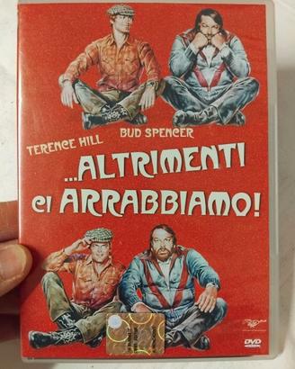 VECCHIO DVD BUD SPENCER "ALTRIMENTI CI ARRABBIAMO"