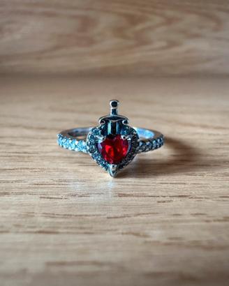 Anello Pandora Disney - Cuore e Pugnale
