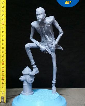Arsenio Lupin III - Lupin III stampa in resina 3D