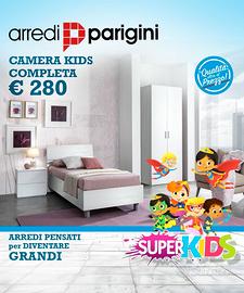 Cameretta a composizione-Colori a scelte