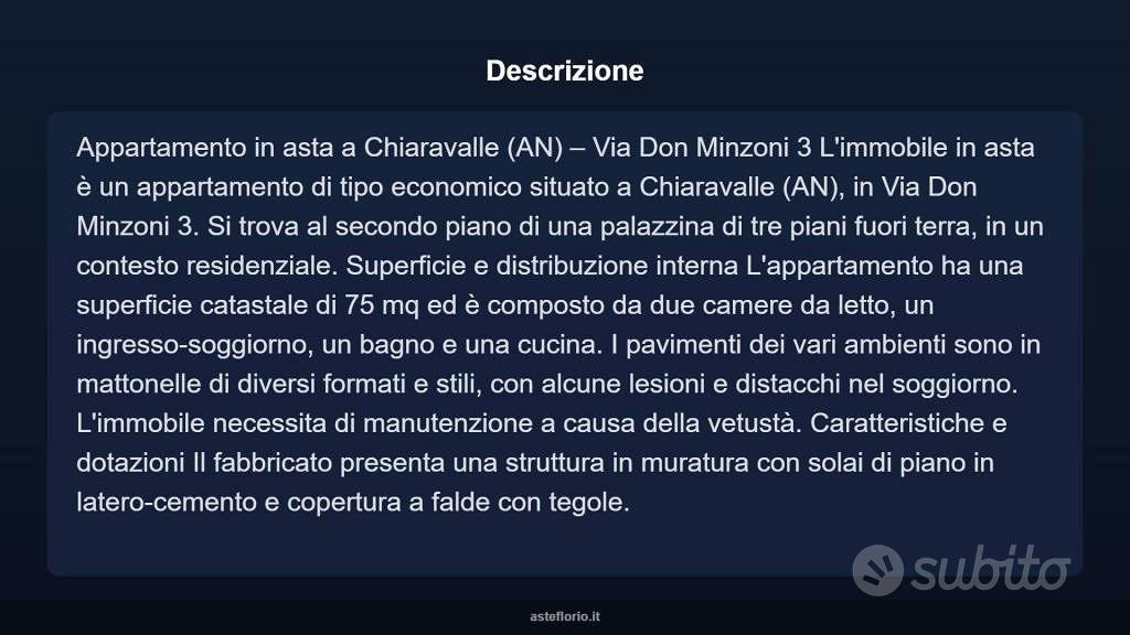 Appartamento – Chiaravalle - Vista 4