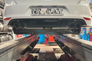 Scarico doppia uscita