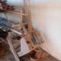 Pinza per legna per carica letame