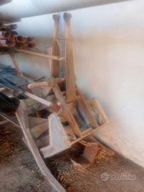 Pinza per legna per carica letame