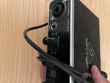 Behringer UMC22 U-Phoria – Scheda Audio USB
