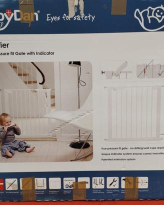 CANCELLETTO DI SICUREZZA BABY DAN CON ESTENSIONI