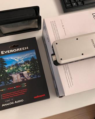 Denon DA-10 dac portatile amplificatore cuffie