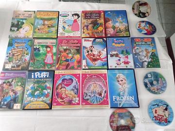 28 DVD Film Animazione Cartoni Animati Bambini