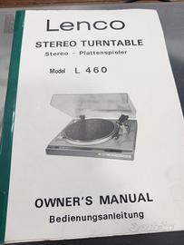 giradischi lenco  l 460