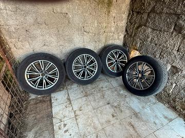 CERCHI 18 BRUNITI ALFA ROMEO CON GOMME