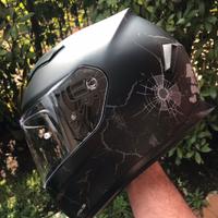 Casco integrale DHipe matt black nuovo